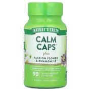 Nature's Truth, Calm Caps™ Plus Passion Flower & Chamomile, 90 Quick Release Capsules