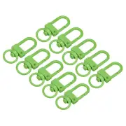 Swivel Clasps Snap Hook, 33x13mm Lobster Claw Clasp for DIY Green 16Pcs