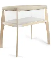 Baby Delight Heirloom Willow Wooden Bassinet | Bedside Sleeper & Baby Bassinet