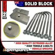 4" 100mm Solid Lowering Block kit for Ford Courier PA PC PD PE PF PG PH 78-2006 (for: Ford)