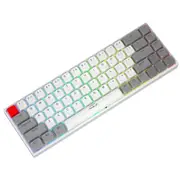Aula F3068 Dual Mode Mechanical Gaming Keyboard Wireless Bluetooth Wired Type C RGB Compact 68 Keys for PC, Android