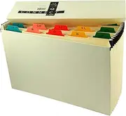 Q-Connect Mylar A-Z 19-Pocket Expanding File KF04091 - Pack of 1