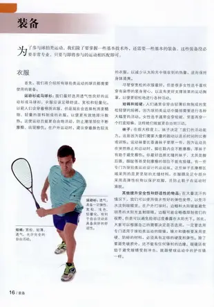 拉伸訓練彩色圖譜：網球與羽毛球