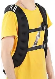 Comfortable Exercise Weighted Vest with Adjustable Buckle - Sturdy & Strength Training Jacket