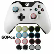 50x Thumb Stick Grips PS5 PS4 PS3 PS2 Xbox One 360 Wii U Controller Cover Cap