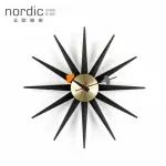 【北歐櫥窗】VITRA SUNBURST CLOCK 豔陽綻放掛鐘(夜霧黑)