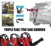 3 Bike Car Rack Carrier Triple Tow Bar Bicycle For Toyota Landcruiser Amazon