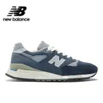 【NEW BALANCE】NB 美國製復古鞋_U998NV-D_中性_海軍藍