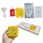 Mini AED Trainer First Aid Training Kit Training Device English+1Cpr Face Shield