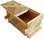 ese Yosegi Puzzle Box 5 Sun 21 Moves