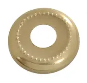 B&P Lamp 1 1/8" Stamped Brass Check Ring