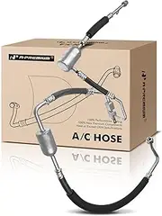 A-Premium A/C Manifold Suction and Discharge Hose Assembly Compatible with Ford F-250 F-350 F53 1989-1993 F Super Duty 1990-1993 V8 7.5L Petrol