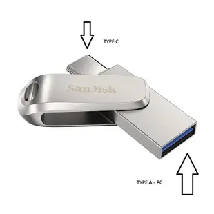 SanDisk SDDDC4 32G 64G 128G 256G Ultra Luxe OTG USB TYPE-C 碟