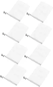 PAMINGONO 8pcs Foaming Facial Cleanser Net Exfoliating Meshes Soap Bag Face Scrubber for Bright Smooth Skin