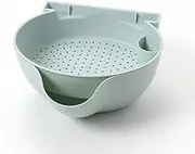 Multi-Functional Double Layer Container Household Plate Snacks Fruit Plate Peanut Bowl Dish Storage Box Dish Organizer Phone Holder