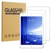2 PACK Screen Protector for iPad 9th 8th 7th Generation, 10.2 Inch Tempered G...