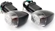 Rear Turn Signal Light For NINJA 250 500/R ZRX1200S Z750 Z1000 ZX6R ZX7R ZX9R ZX10R ZX12R Motorcycle Indicator Lamp (Clear)