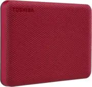 Toshiba Canvio Advance 1TB Portable USB 3.0 External Hard Drive Red