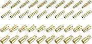 uxcell 20 Pairs Banana Plugs Connector 4mm/6mm Male Female Banana Plug for Speaker Wire RC Battery ESC Motor