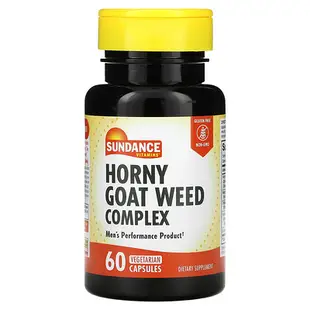 [iHerb] Sundance Vitamins 淫羊藿複合物，60 粒素食膠囊