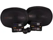 Kicker 51KSS6904 Car Audio 6x9" Component Speaker System w/ 1" tweeters 4-Ohm