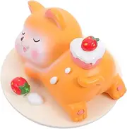 Alipis Funny Figurine: Miniature Cat Dashboard Ornament for Desk Car Interior Decoration Office Accessories - for Home Desktop Decors