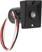 HQRP Photocell Sensor for Outdoor Lights, Dusk to Dawn Sensor, 120V Switch