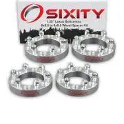 4pc 1.25" Wheel Spacers for Lexus GX470 LX450 Adapters Lugs Studs 6x5.5 tz (for: Lexus)