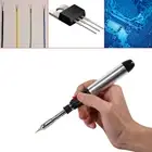 Pen Type Gas Soldering Iron, 4 in 1 Cordless Butane Gas Soldering Iron Kit Te...