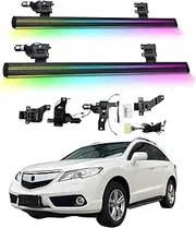 BJOHQ Electric Running Boards Compatible for Acura RDX 2007-2011 with Light, SUV, Off-Road & Pickup Trucks - Retractable Truck Steps & Nerf Bars