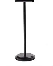 Headphone Stand Metal Headphone Stand Simple Stereo Headphone Holder Suitable for All Headphones Headset Holder (Color : Black, Size : B)