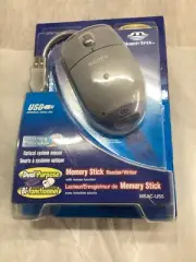 Vintage Sony Memory Stick Reader Writer USB Optical Mouse MSAC-US5 BNIP