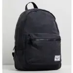 【HERSCHEL】GROVE XS 中型 黑色 全黑 水洗 棉布 塑膠拉鍊 可收納 女生 背包 女包 小後背包 後背包