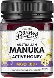 Barnes Naturals MGO 100+ Australian Active Manuka Honey 500 g