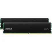 Crucial 64GB (2x32GB) Pro DDR4 Desktop Gaming Memory 3200Mhz CL22 Black
