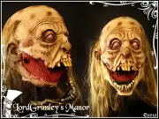 NEW Slack Jaw Zombie W/Removable Jaw Halloween Latex Mask Prop Horror Monster