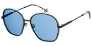 Polaroid PLD 6113/S MVU/C3 Women’s Sunglasses Black Size 56