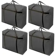 4x Medium Home Storage Bag Clothes Quilt Moving House Luggage Xmas Tree #35