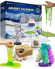 Japace Science Advent Calendar 2023 for Girls Boys, Christmas Gifts for Kids Age