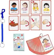 Special Needs My Communication ASL Cards for Speech Delay Non-Verbal or Deaf Children and Adults. 27 Visual Aid Cards, Special Ed, SEN Autism Resource
