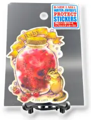 Squirrel Sticker Ruby Magic Potion Bottle Stars Quirky Japan B-Side Label