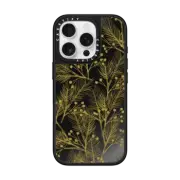 iPhone 16 Pro Mirror Case MagSafe Compatible HOLLY BERRY - GOLD