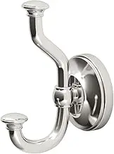 Gatco 4125 Tavern Twin Robe Hook, Polished Nickel