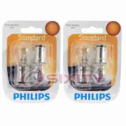 2 pc Philips Front Turn Signal Light Bulbs for Mitsubishi 3000GT 1994-1998 uv (for: Mitsubishi)