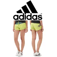 在飛比找蝦皮購物優惠-【adidas 愛迪達】climalite螢光黃休閒運動短褲