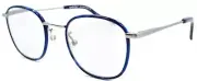 Eyebobs Outside 3172 10 Unisex Reading Glasses Blue / Silver +1.00