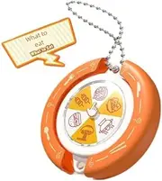 Fortune Wheel Mini Spinner Keychain Toy – 6 Fun Styles to Choose – Pocket Decision Maker for Kids & Adults – Fidget Toy for Desk or Travel (What to Eat)