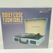 Record Player Turntable Master With Built In Speakers Portable