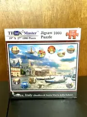 Educa 2000 Piece Jigsaw Puzzle Santa Maria della Salute Venice Gondolas #11761