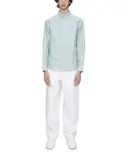 A. p.c. Greg Chemise Button Down Long Sleeve Shirt